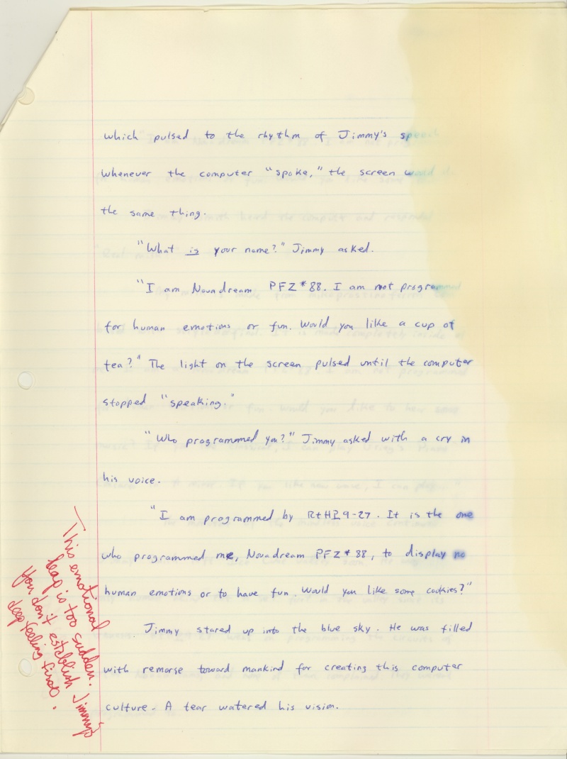 Ice Cube Valley handwritten