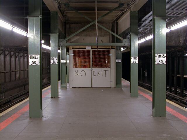sorabji.com: No Exit. Times Square, New York City