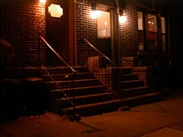 sorabji.com: Stairs at night. New York City