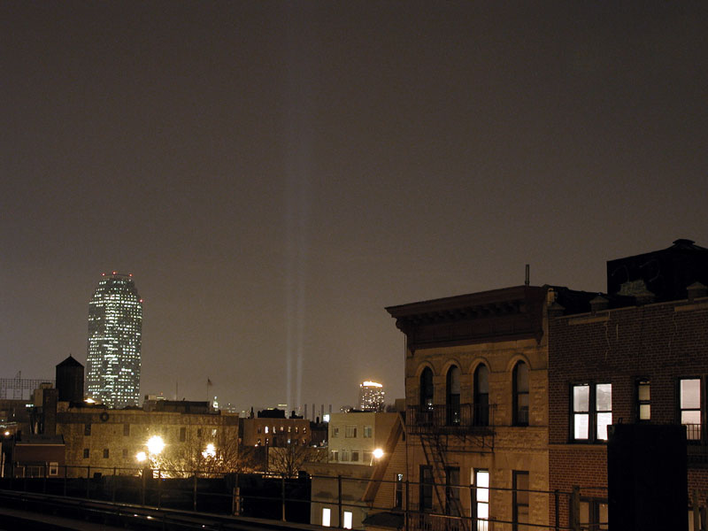 sorabji.com: Towers of Light, Ground Zero, Lower Manhattan