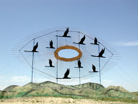 Geese in Flight