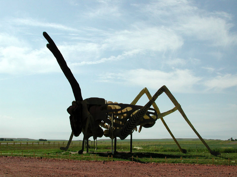 The Enchanted Highway. Hettinger County, North Dakota.