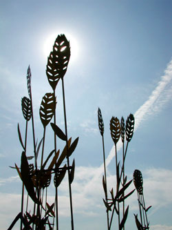 The Enchanted Highway. Regent, North Dakota.