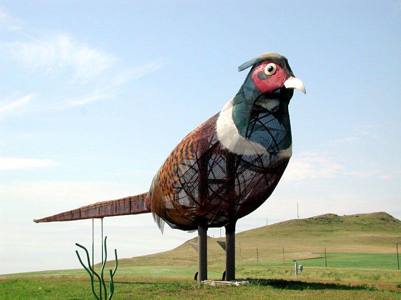 The Enchanted Highway. Hettinger County, North Dakota.