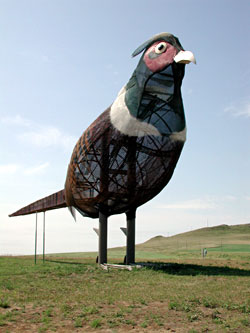 The Enchanted Highway. Regent, North Dakota.
