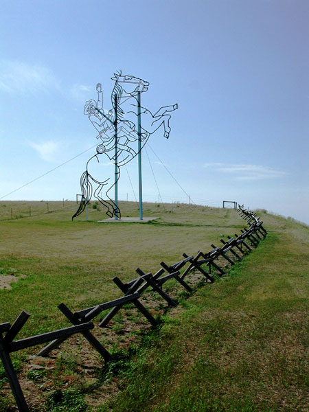The Enchanted Highway. Hettinger County, North Dakota.