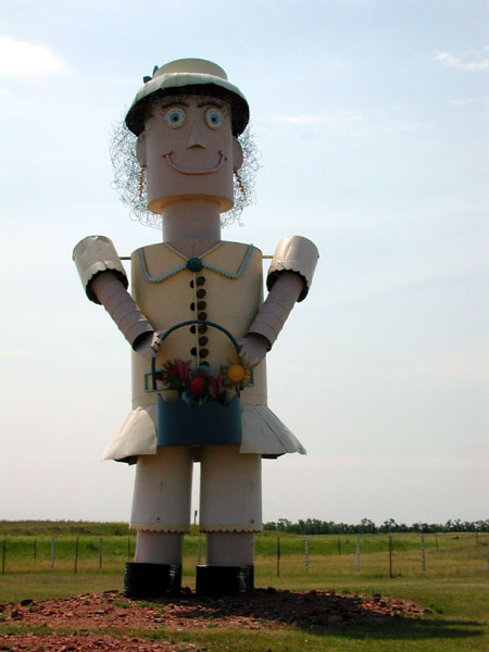 The Enchanted Highway. Hettinger County, North Dakota.