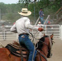 Ft. Pierre, South Dakota. 4th of July Rodeo, 2002.