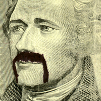 Alexander Hamilton Moustache