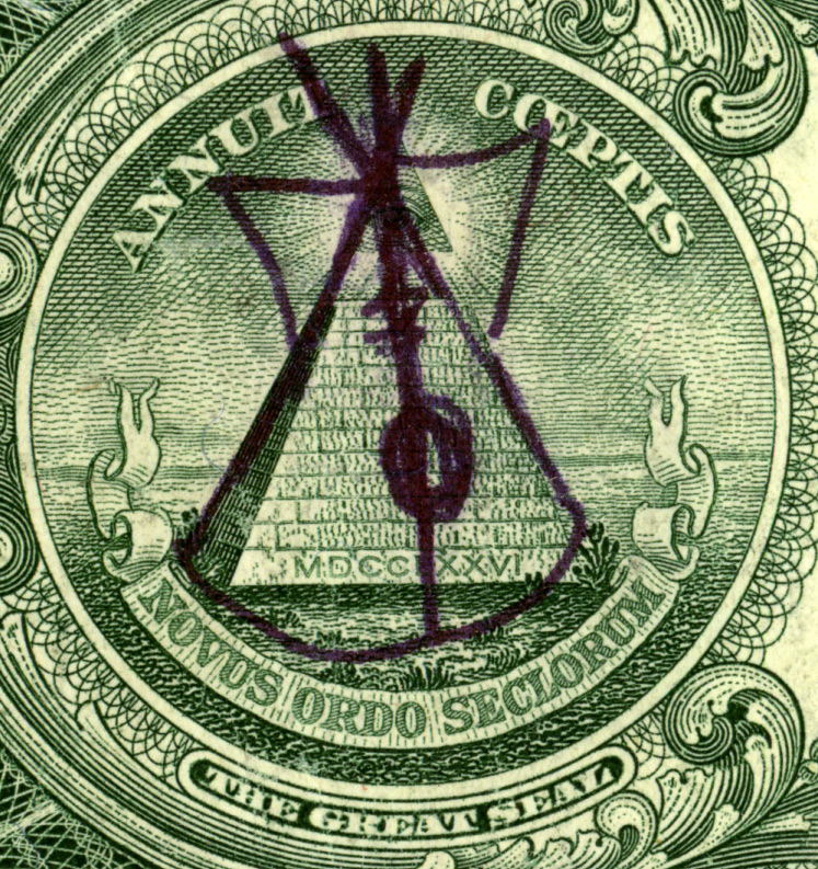 The Great Seal Stuff People Write On Money