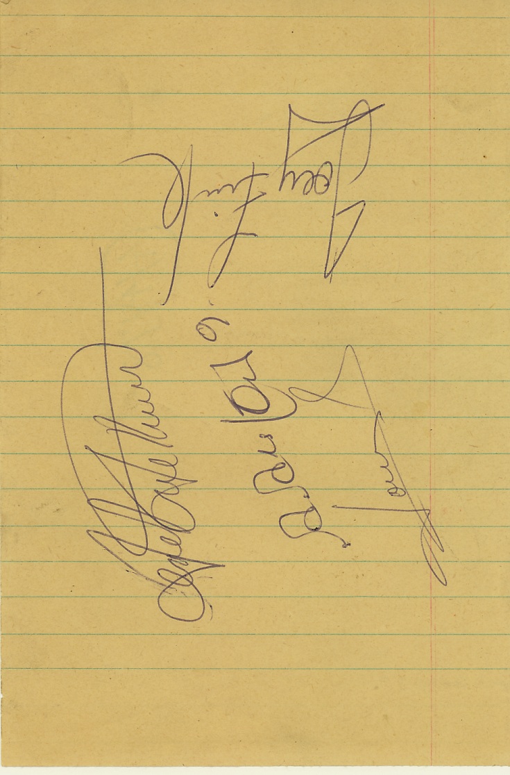 Tampa Bay Rowdies Autographs