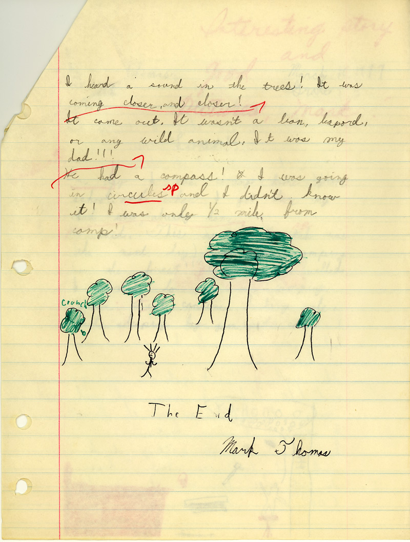 mark a. thomas: lost!