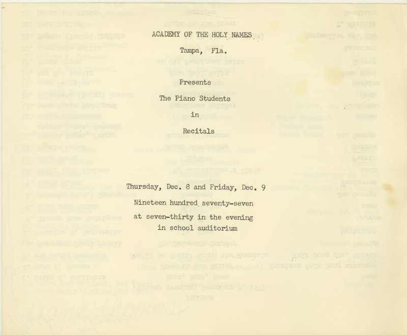 mark a. thomas: piano recital