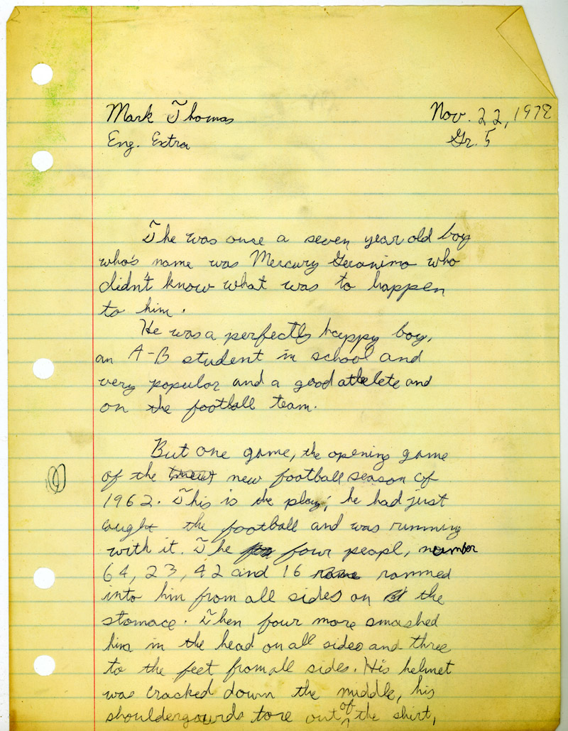 mark a. thomas: Mercury Geronimo
