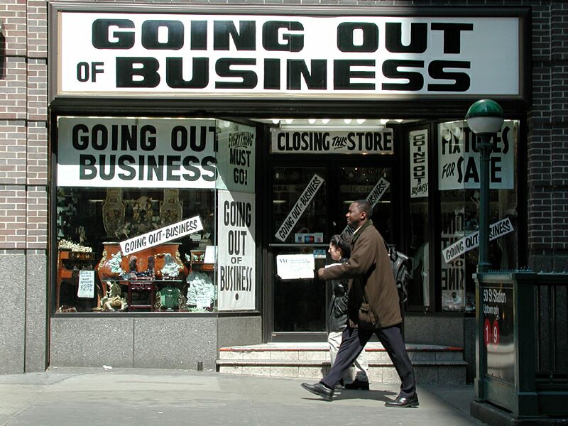 sorabji.com: Going Out of Business 50th Street/Broadway, NYC -- April, 2001