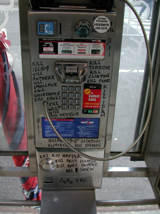 sorabji.com: Kill Payphone. Outside Carnegie Hall