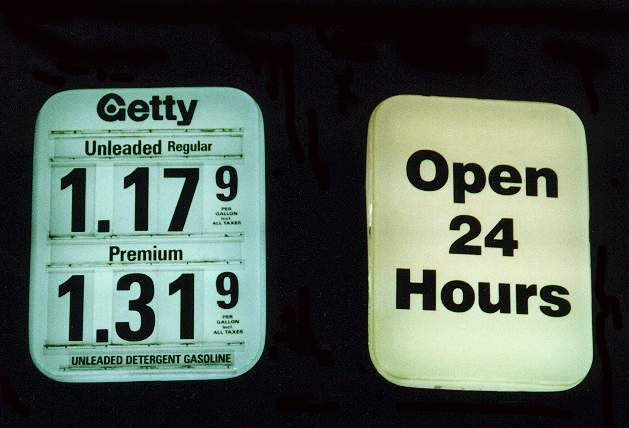 The price of gas - 29k