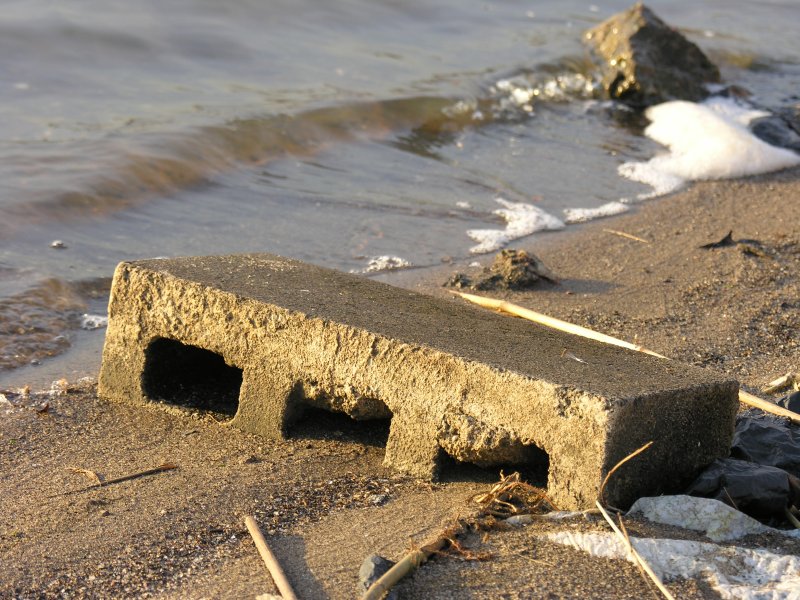 sorabji.com: Cement Block. Meadow Lake, Queens, NYC