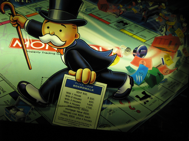 sorabji.com: Monopoly Pinball Machine