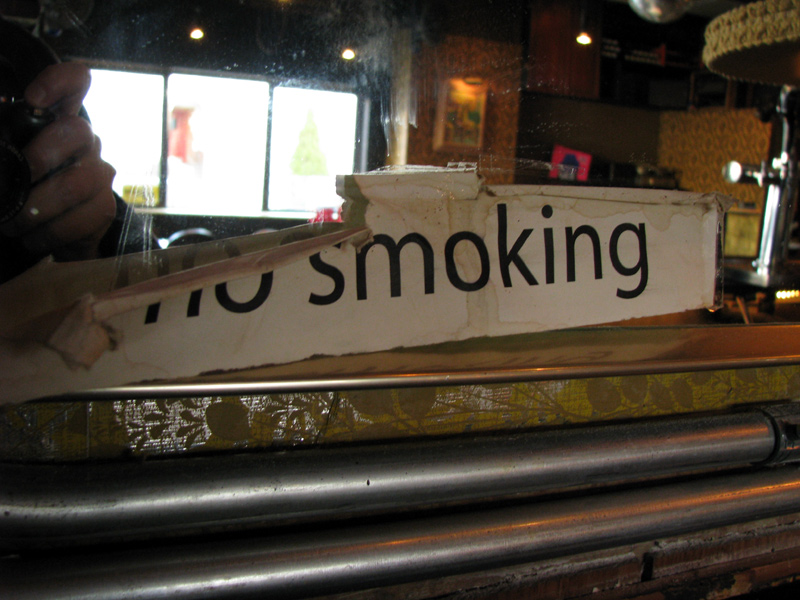sorabji.com: No Smoking Sign