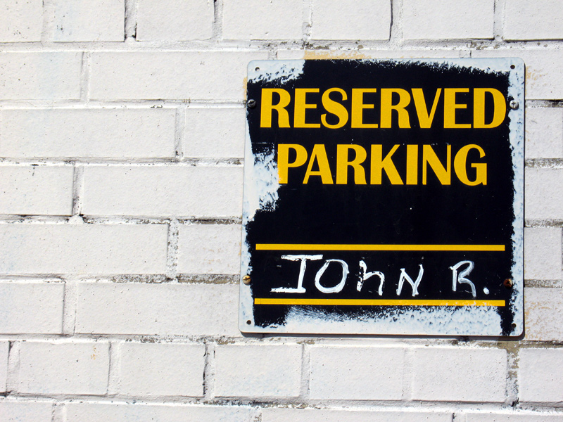 sorabji.com: Reserved Parking, John R.