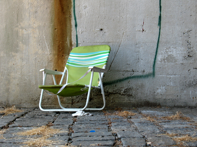 sorabji.com: Easy Chair, Under the Triboro Bridge