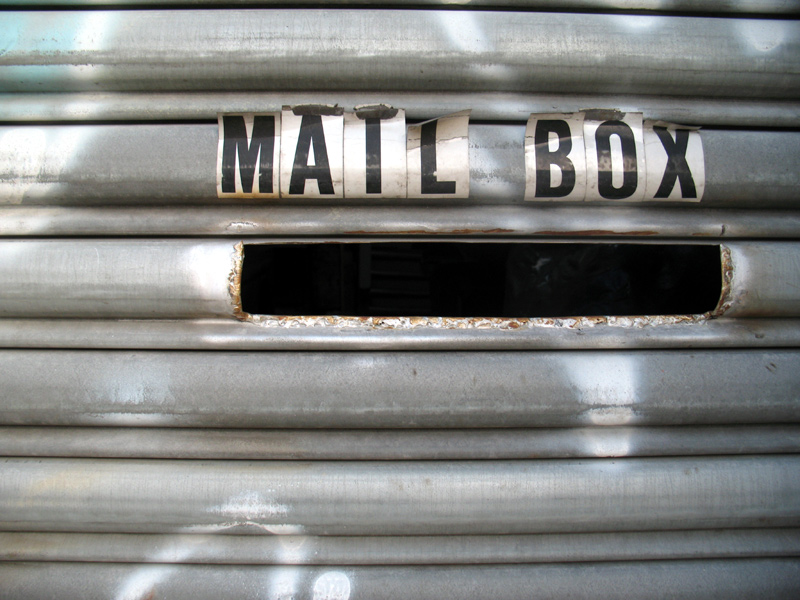 sorabji.com: Mail Box