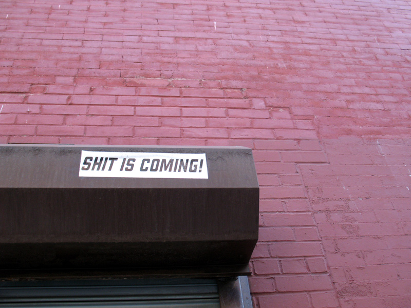 sorabji.com: Shit is Coming