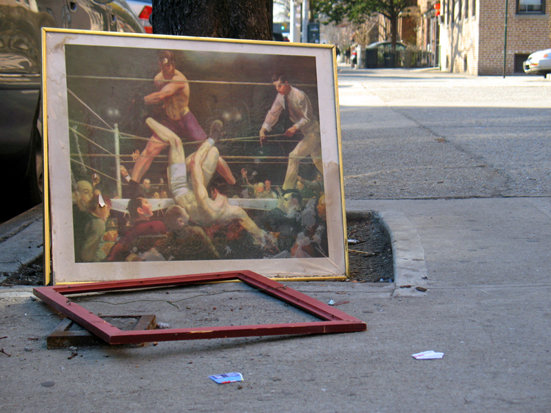 sorabji.com: Discarded Boxing Painting