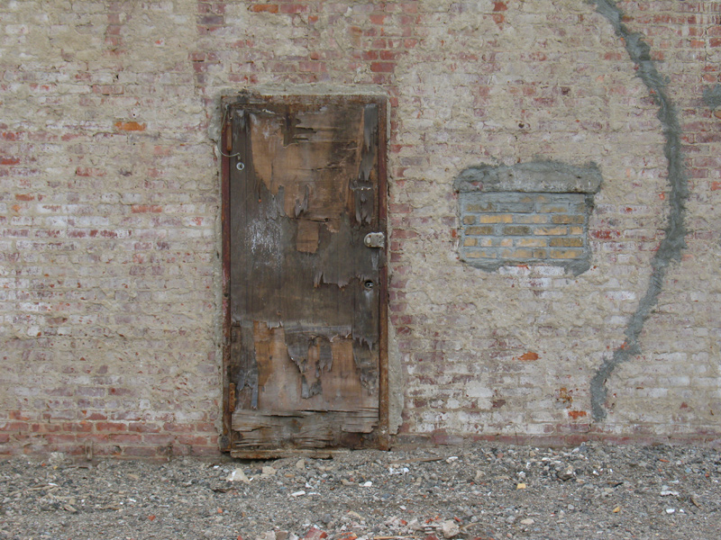 sorabji.com: Door Formerly Between Two Buildings
