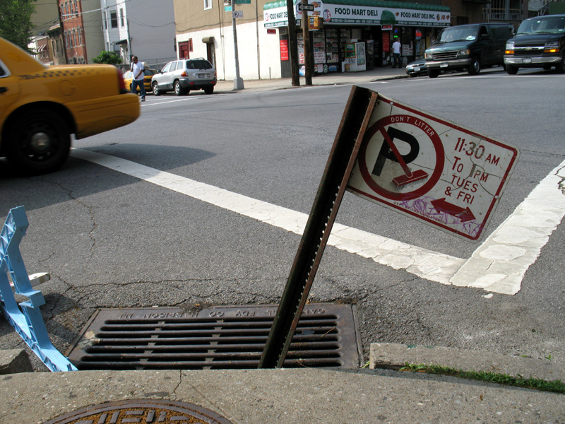 sorabji.com: Street Cleaning Sign for Small Cars