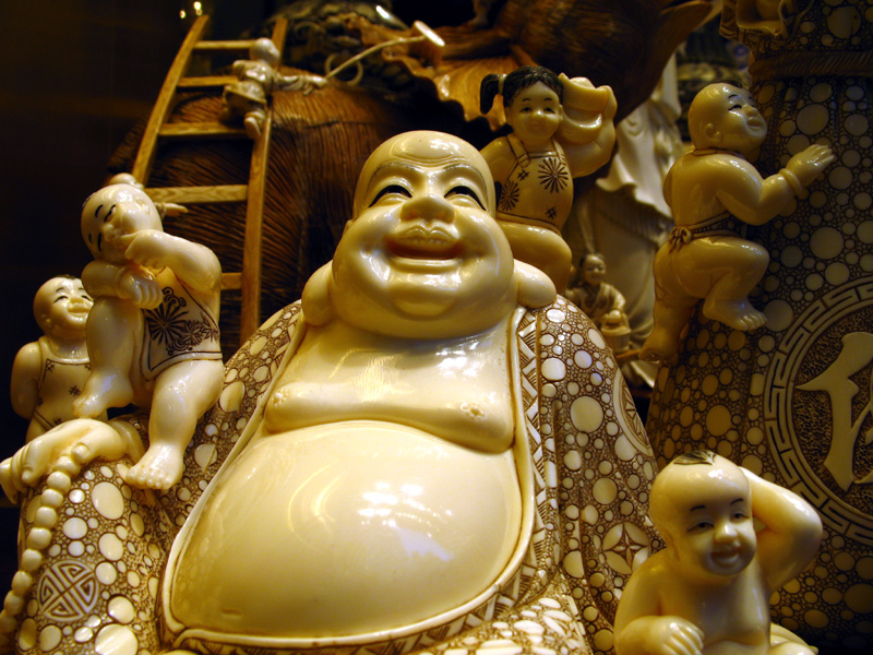 sorabji.com: Buddha Window Display