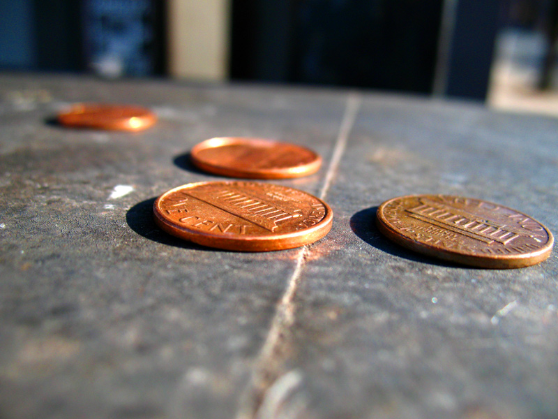 sorabji.com: Pennies On Top of a Payphone