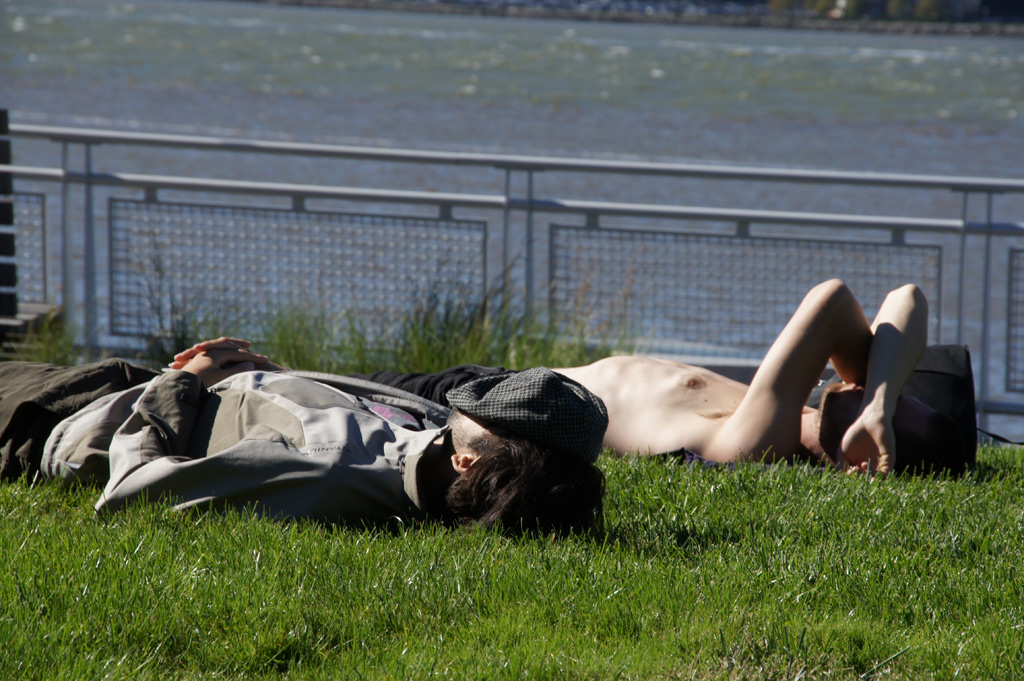 sorabji.com: Upper West Side Sunbathers